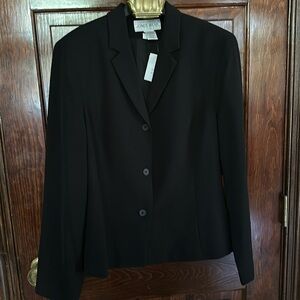 NWT ,Black Suit Jacket ,14